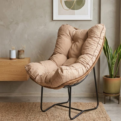 Sillon Nido con Almohadon Tipo Capitoné