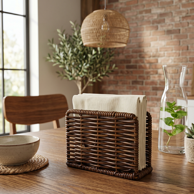 Servilletero decorativo para mesa comedor y cocina