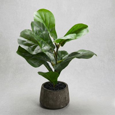 Planta Artificial 40cm con Maceta Decorativa Interior