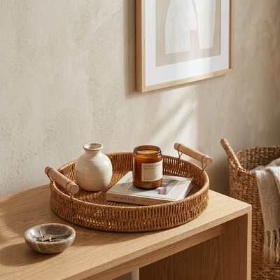 Set x3 Bandejas Decorativas para Mesa y Hogar