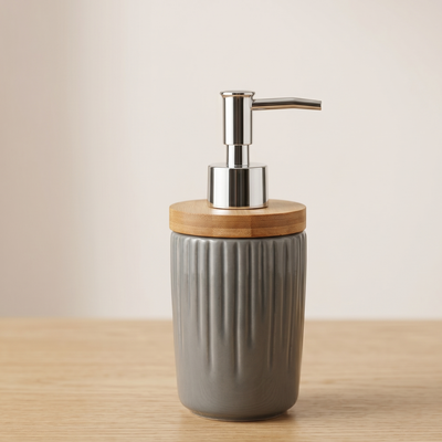 Dispenser de jabón cerámica baño cocina elegante