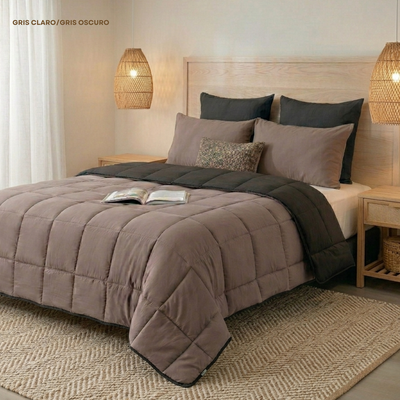 Edredon Terra Bitono Efecto duvet Twin