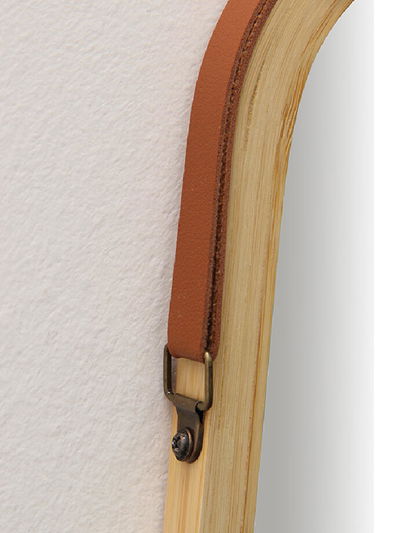 Espejo Hexagonal con Cuerda 30x40 cm – Decoración Moderna