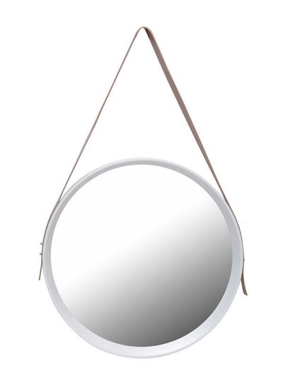 Espejo Redondo con Cuerda de Pared 40 cm – Estilo Nórdico