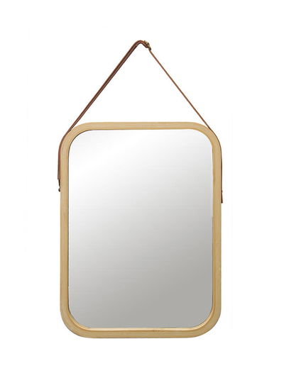 Espejo Hexagonal con Cuerda 30x40 cm – Decoración Moderna