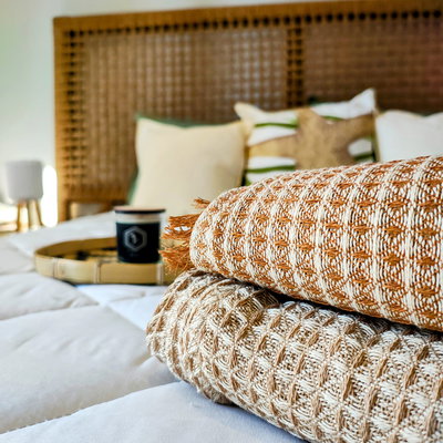 MANTA PIE CAMA CUBRE SILLON PANAL 200X150