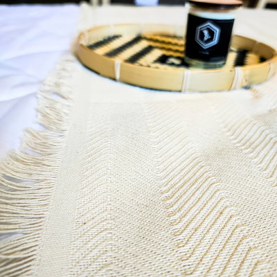 MANTA PIE DE CAMA CUBRE SILLON ARABIA 200X150