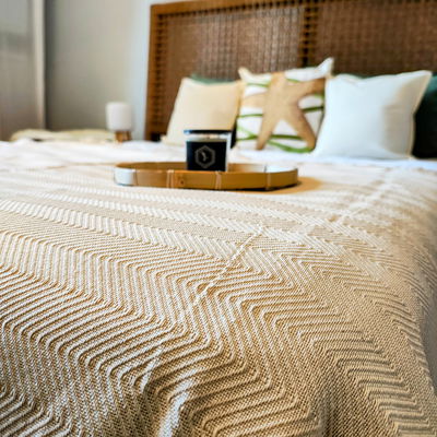 MANTA PIE DE CAMA CUBRE SILLON ARABIA 200X150