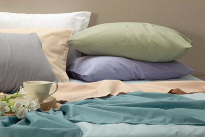 Juego de Sábanas King Size Lisa 144 Hilos - Alcoyana Estudio Color Vison