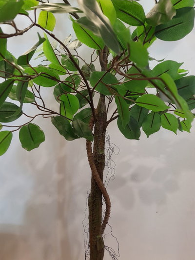 Planta Artificial Decorativa Árbol Ficus Benjamina 160 Cm