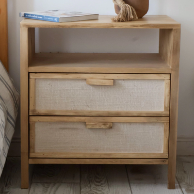 Mesa de Luz Delta Álamo Hidrolaqueado