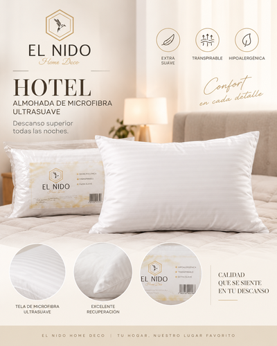 Almohadas Cotton Touch Hotel 50x70cm