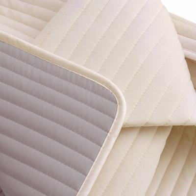 Cover Reversible Milano con Relleno y Fundas 230 x 240 cm con Fundas – Gris Claro/Beige