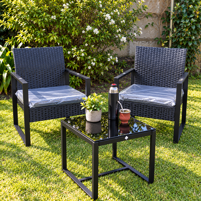 Set Living Jardín 2 Sillas y Mesa