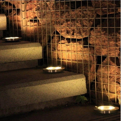LUZ SOLAR DICROICA 20 LEDS NIQUEL