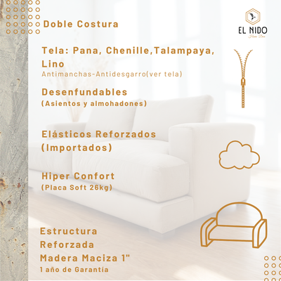 SOFA KANSAS ESQUINERO