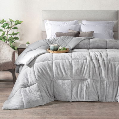 ACOLCHADO TEDDY BEAR LISBOA 1 1/2 - JEAN CARTIER  GRIS