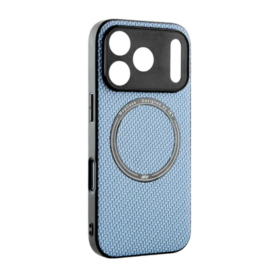 Funda Carbon MagSafe - Blue