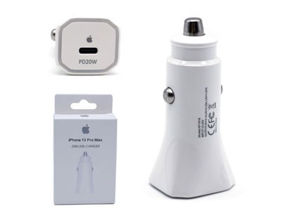 Cargador Auto 12V 20 Watts Type-C Certificado