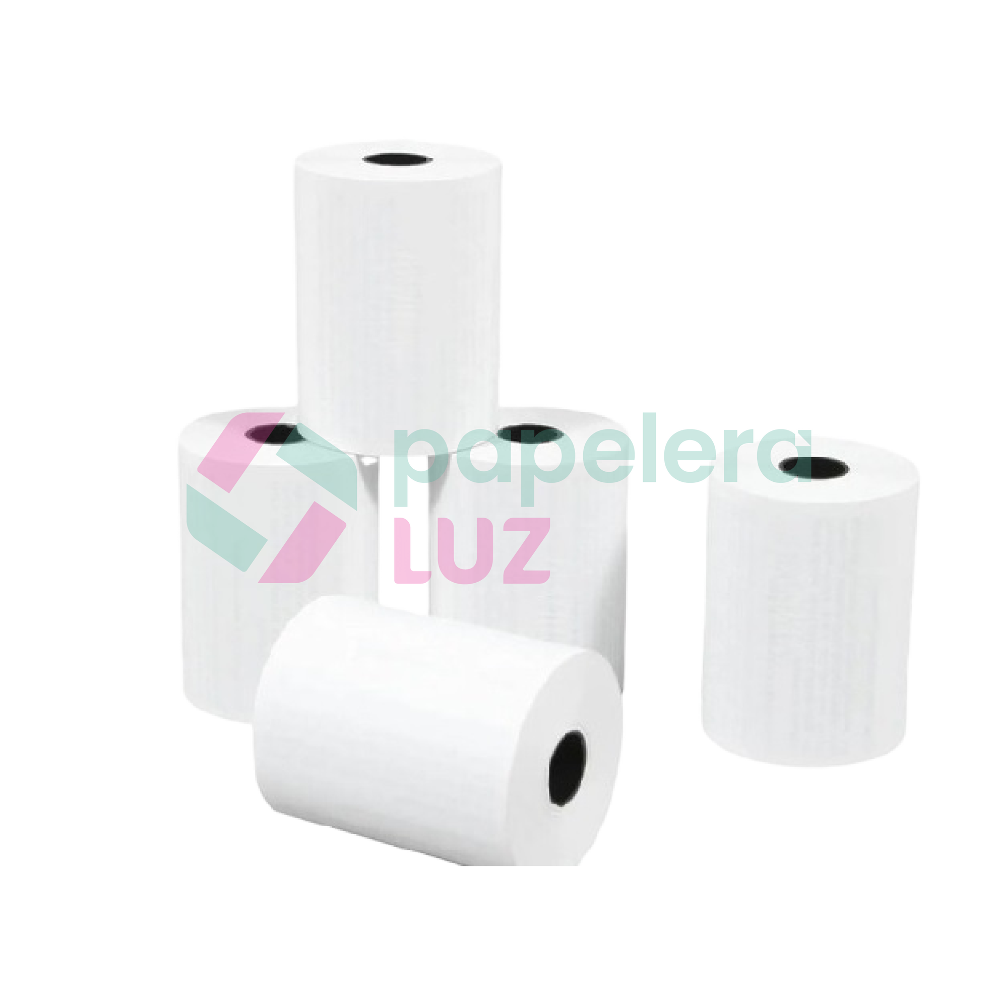 ROLLO TERMICO 80X30 EN BANDEJA X 8U MAUGER | Papelera Luz - Donde la ...