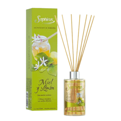 Difusor Aromático Miel y Limón 125 ml.