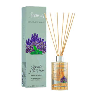 Difusor Lavanda & Té Verde 125 ml.