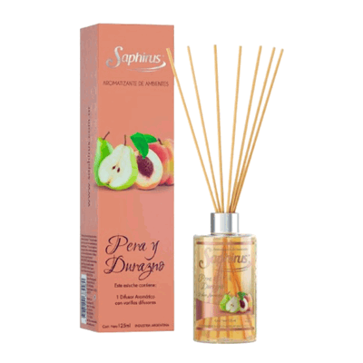 Difusor Aromático Pera y Durazno 125 ml.