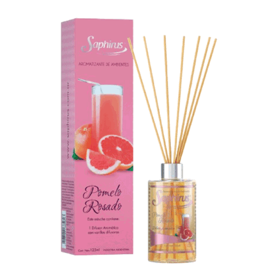 Difusor Aromático Pomelo Rosado 125 ml.