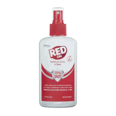 Repelente Spray Red On 200 ml.