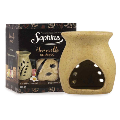 Hornillo de Cerámica chico Beige.