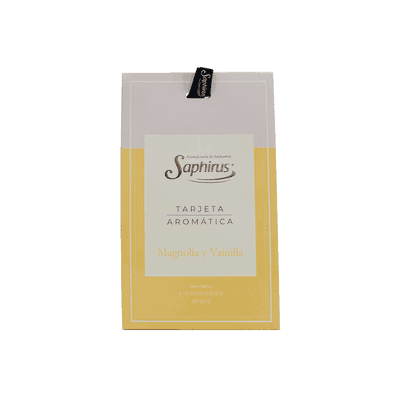 Tarjeta Aromática Magnolia & Vainilla