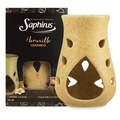 Hornillo de Cerámica grande Beige