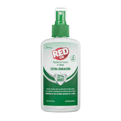 Repelente de Insectos Extra duración en Spray 200 ml.