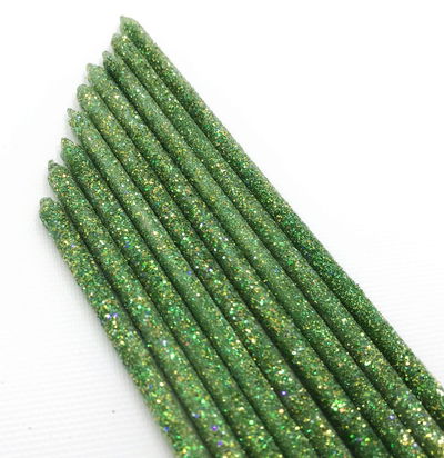 Velas Verde Pino x10