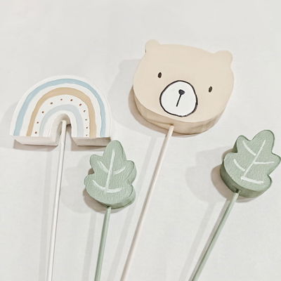 Kit Toppers Osito Nordico Celeste