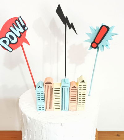 Kit Toppers Super Heroes