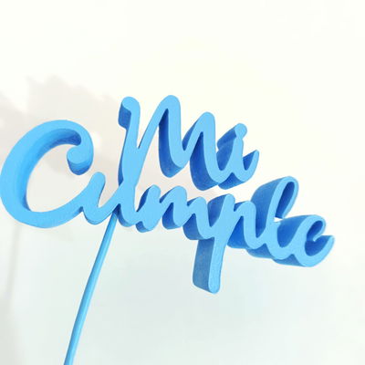 Frase Mi Cumple Azulino