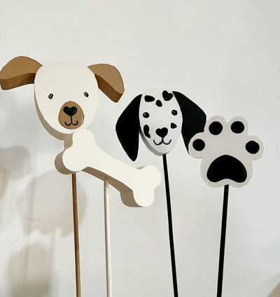 Kit Toppers Perritos