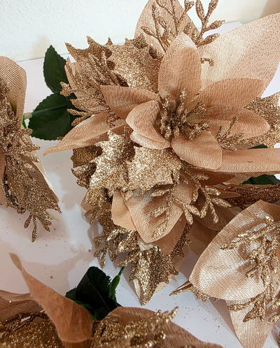 Ramo Flores Estrella Federal Champagne