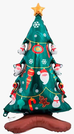 Globo Arbol navideño con base 145 cm