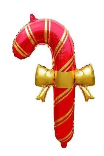 Globo Baston de caramelo con moño