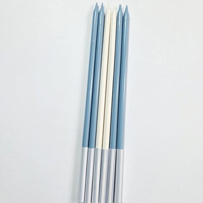 Velas Satín "Argenta" x 6 unidades