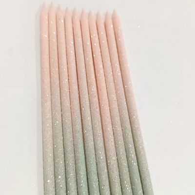 Vela Degradé Durazno Salvia x 10 unidades