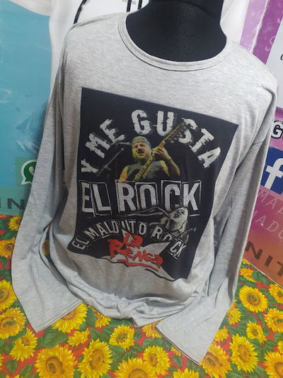 Remera CIS poliéster mangas largas LA RENGA