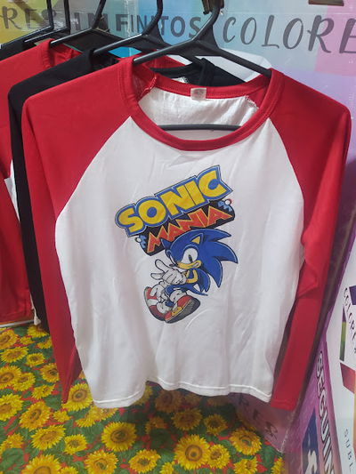 Remeras CIS poliéster mangas largas Niños