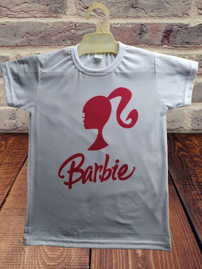 Remera CIS Poliester Niños BARBIE