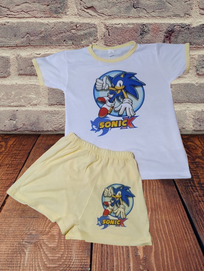 Pijama Niños Poliéster  SONIC