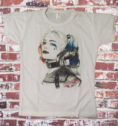 Remera poliéster Niños  HARLEY QUINN 