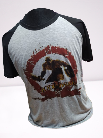 Remera CIS Raglan GOD of WAR