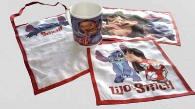 Set Para Jardin Infantes STITCH